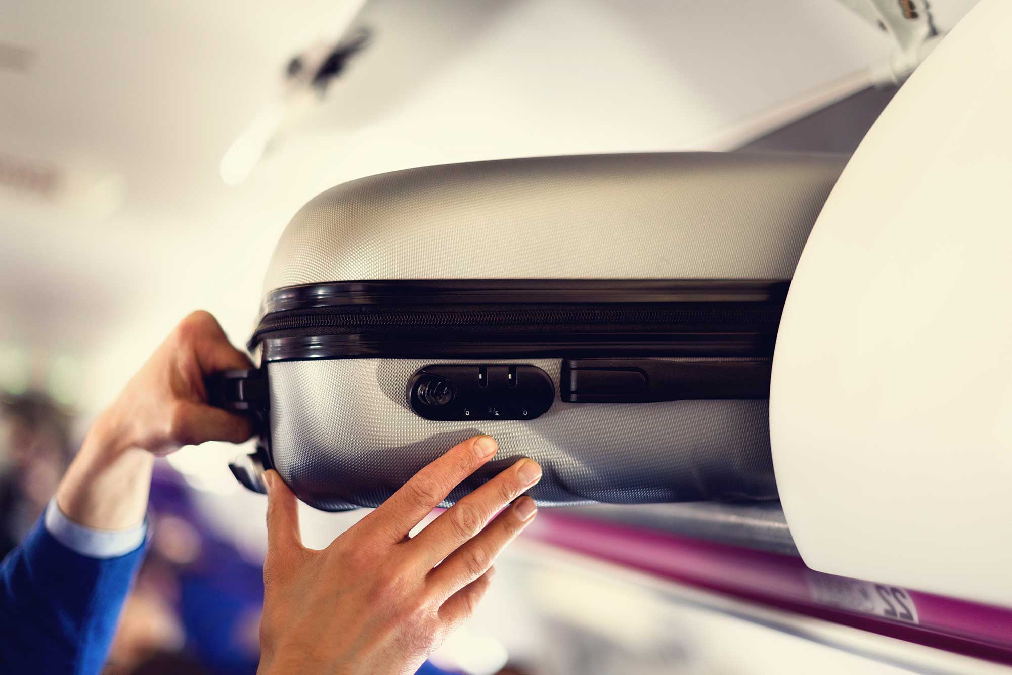 Bagage à main en cabine : taille et poids maximum autorisés