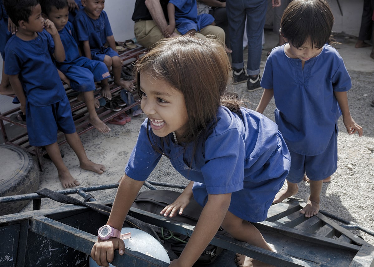 Notre partenariat avec l’association « Pour un Sourire d’Enfant »