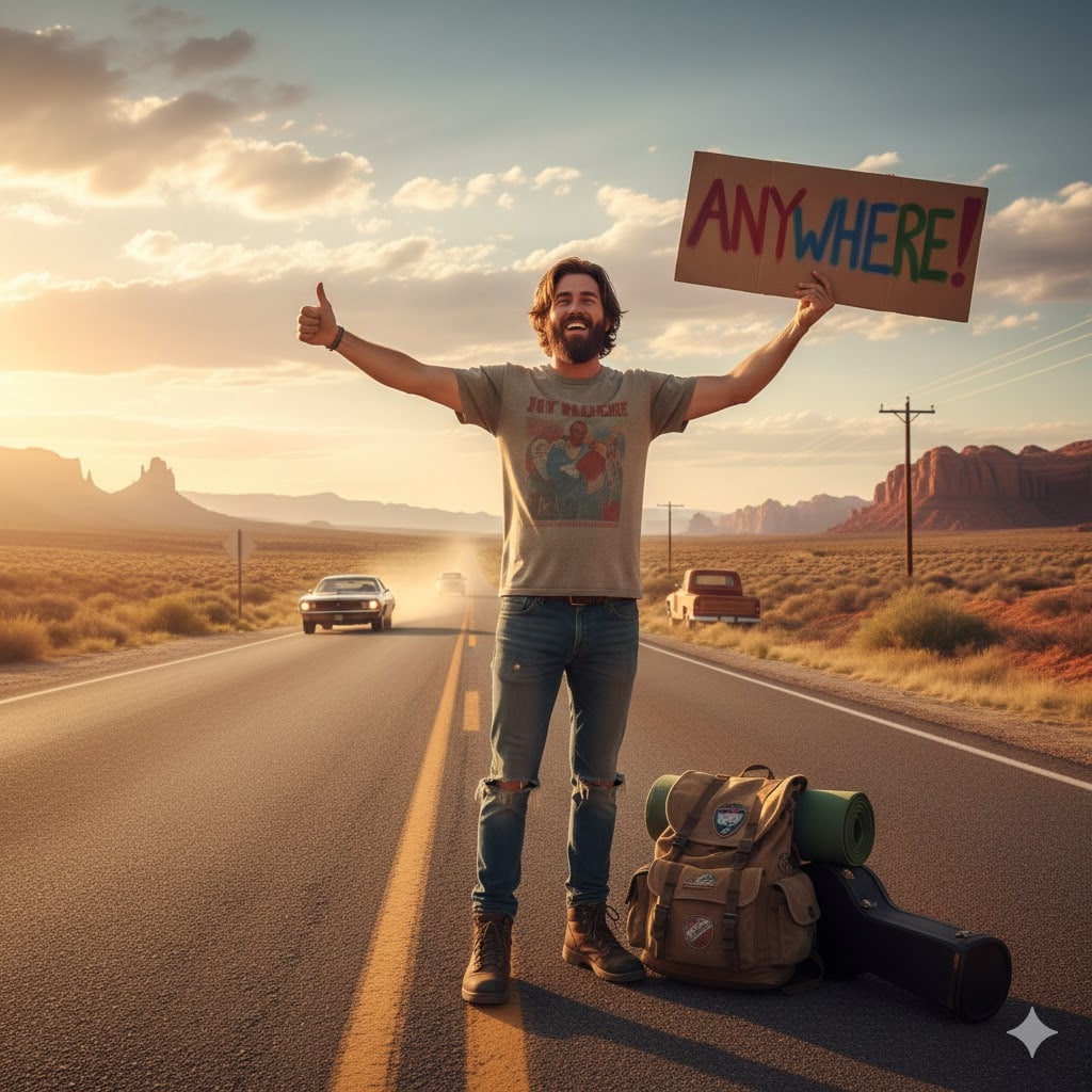 Voyager en stop : liberté, rencontres et imprévus