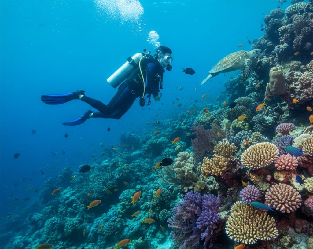 Assurance et plongée sous marine