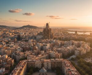 Barcelone en été